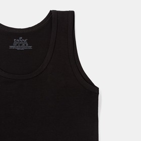 

Майка мужская TANK TOP, цвет чёрный, размер 50 (L)