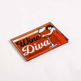 

Удостоверение "Wine diva", 10х7,5 см