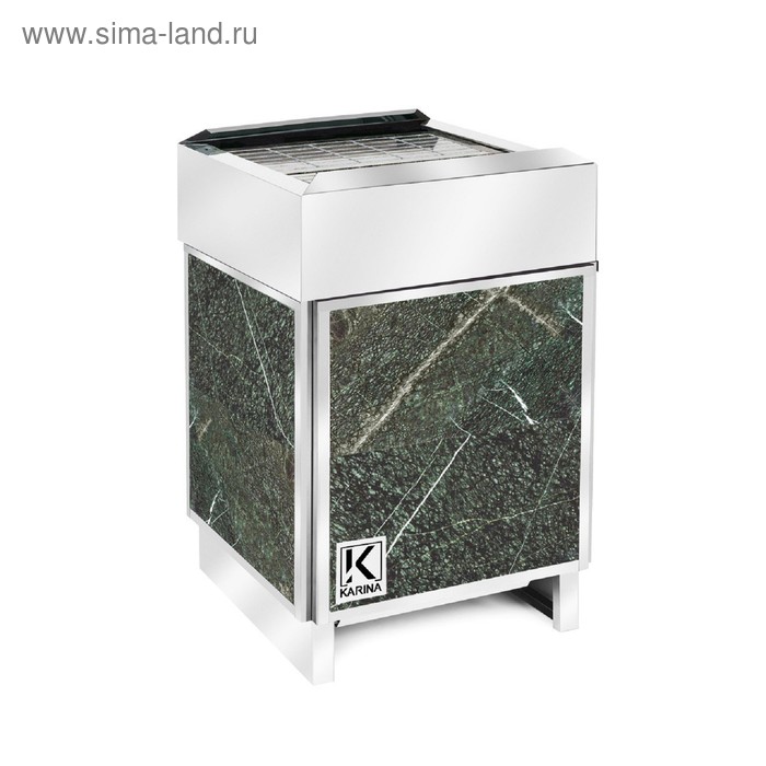 Электрическая печь Karina Elite 10, нержавеющая сталь, камень серпентинит