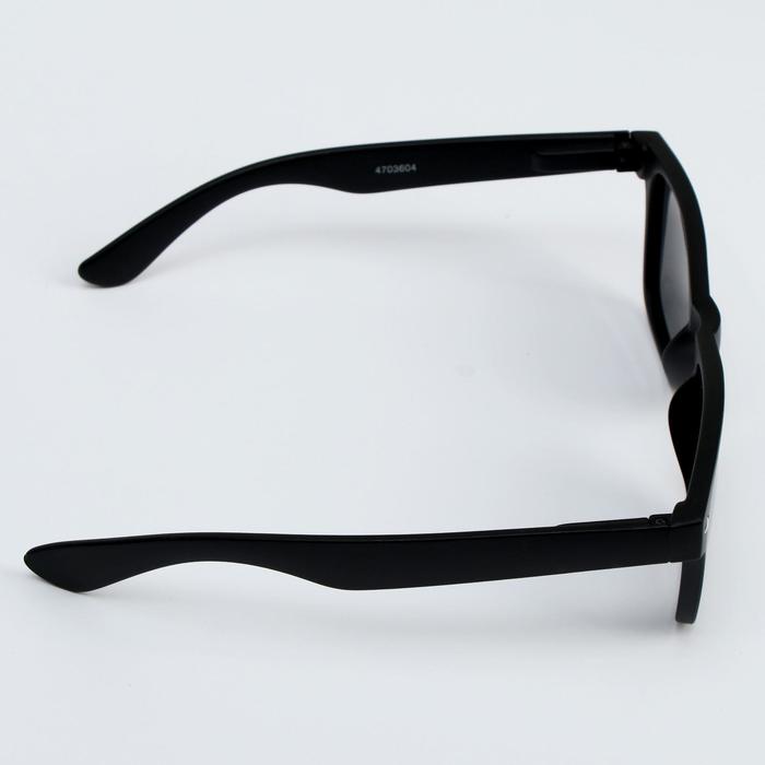 Очки солнцезащитные "Мастер К.",14 х 4.5 х 5.5 см, черные 470360