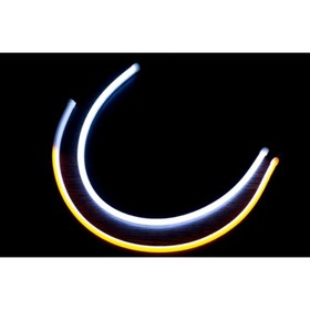 

Дневные ходовые огни гибкие 60 см LED силикон + бегущий поворотник, набор 2 шт