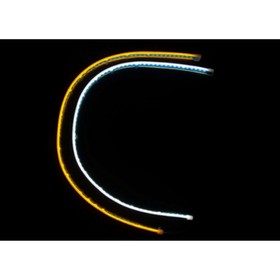 

Дневные ходовые огни гибкие 60 см LED силикон + бегущий поворотник, тонкие, набор 2 шт