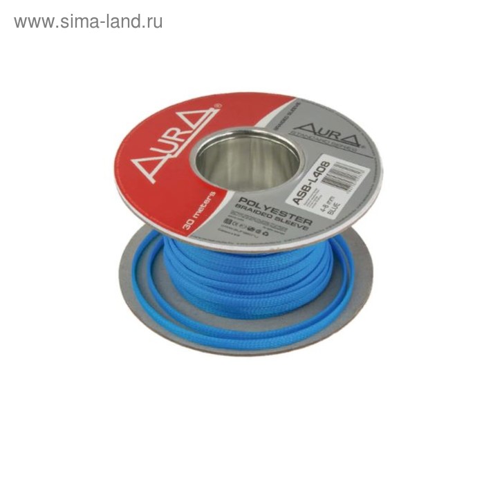

Кабельная оплётка Aura ASB-O408 полиэстер 4-8 мм, голубой, бухта 30 м
