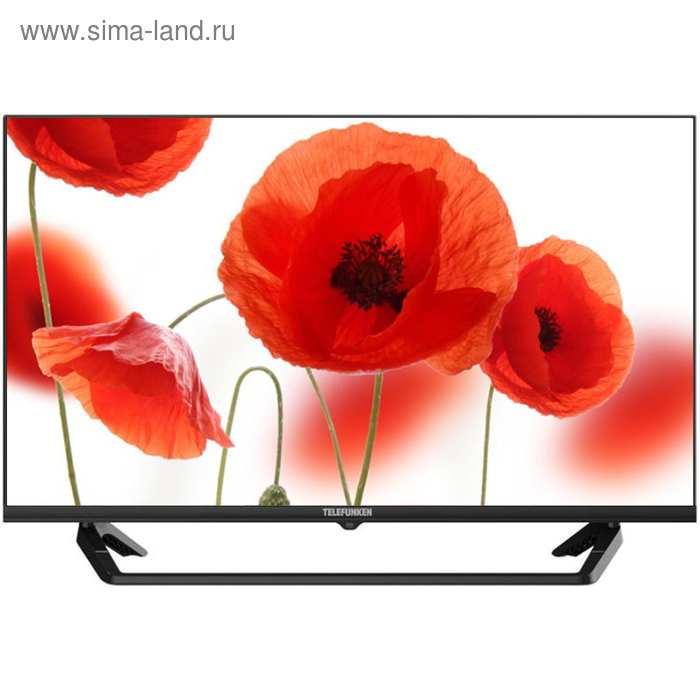 фото Телевизор telefunken tf-led32s11t2s, 32", 1366x768, 2xhdmi, 1xusb, smarttv, черный