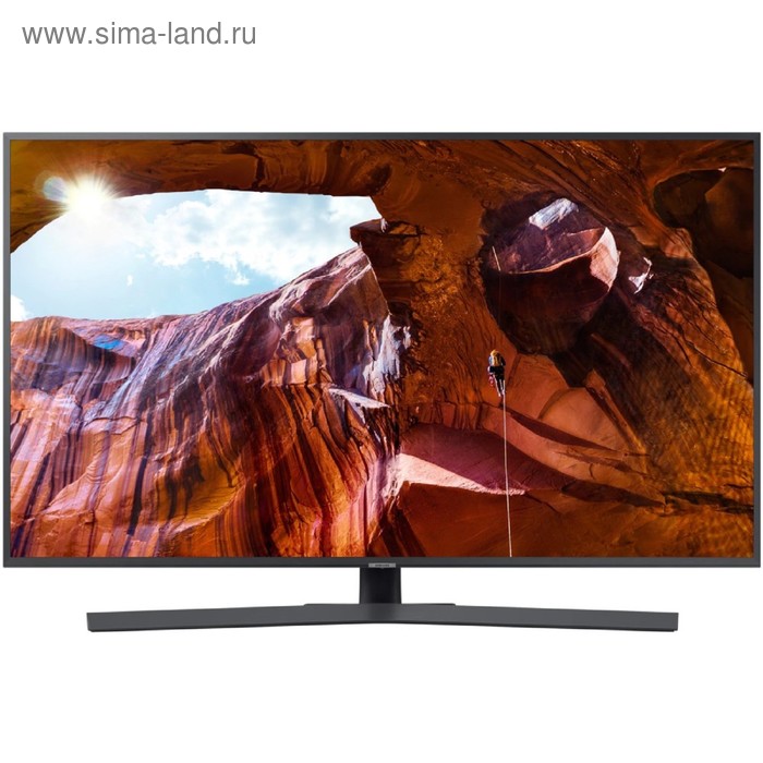 фото Телевизор samsung ue43ru7400, 43" 3840x2160, dvb-t2/c/s2, 3xhdmi, 2xusb, smarttv, чёрный