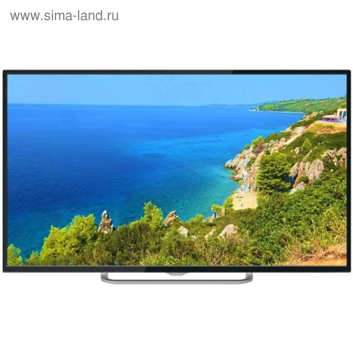 Телевизор Polarline 50PU11TC-SM, 50, 3840x2160, DVB-T2, 3xHDMI, 2xUSB, SmartTV, черный