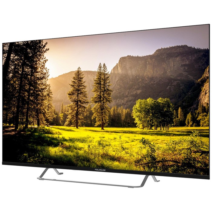 фото Телевизор polarline 50pu11tc-sm, 50", 3840x2160, dvb-t2, 3xhdmi, 2xusb, smarttv, черный