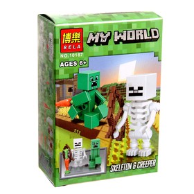 

Конструктор Мой Мир «Фигурки», 4 вида, МИКС