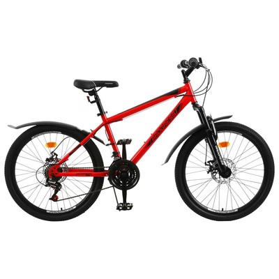 Велосипед 24" Progress модель Stoner Disc RUS, цвет красный, размер 15" - Фото 1