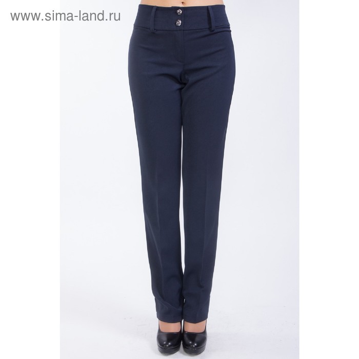 

Брюки женские, размер 42, цвет синий