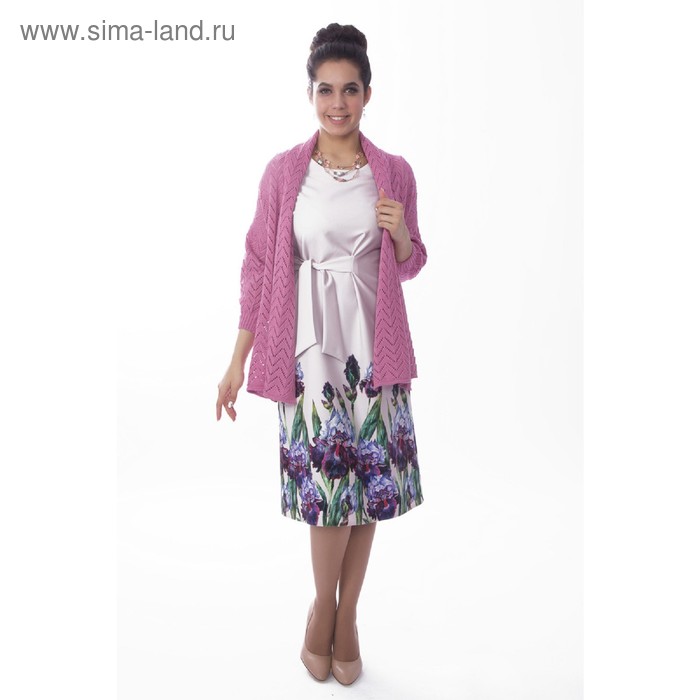 фото Платье женское, размер 42, цвет розовый wisell