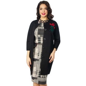 

Пальто женское, размер 46, цвет чёрный