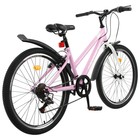 Велосипед 24" Progress Ingrid low, цвет розовый/белый, размер 13" - Фото 4