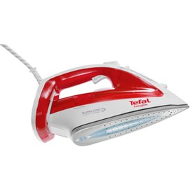 

Утюг Tefal FV3962E0, 2400 Вт, металлокерамическая подошва, 40 г/мин, 270 мл, красно-белый