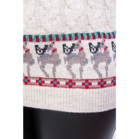 

Джемпер женский, размер 52, цвет бежевый