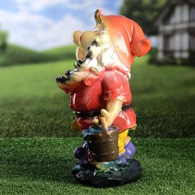 

Садовая фигура "Гном с лопатой", разноцветный, 35 см, микс