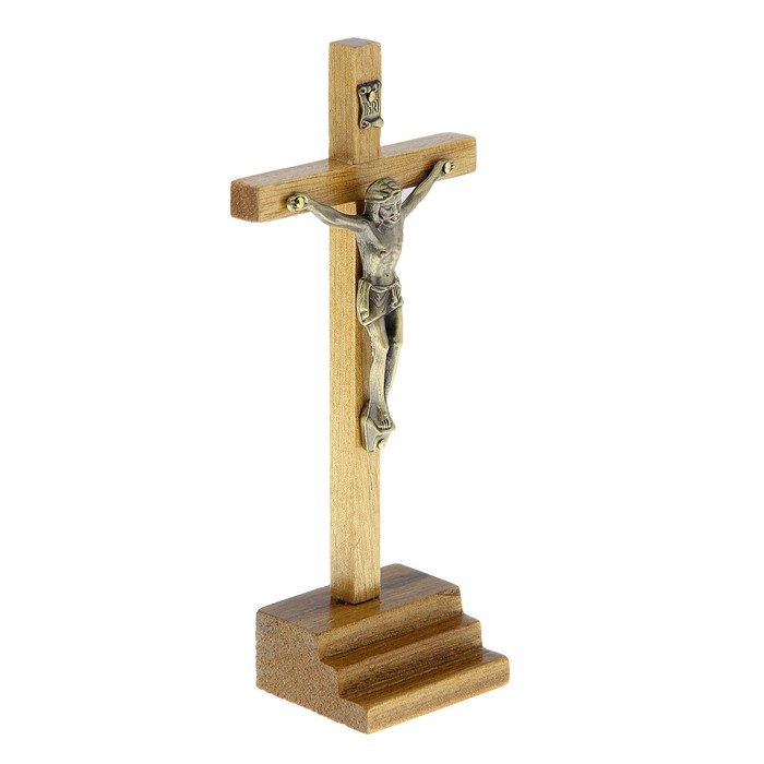 Распятие на подставке малое "Голгофа"