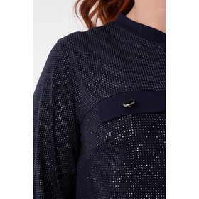 

Платье женское, размер 60, цвет синий