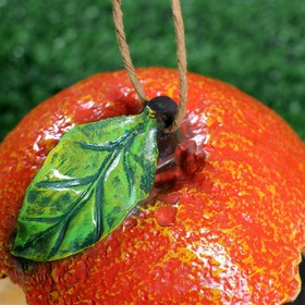 Подвесной декор "Кормушка Апельсин" 13,5х14см от Сима-ленд