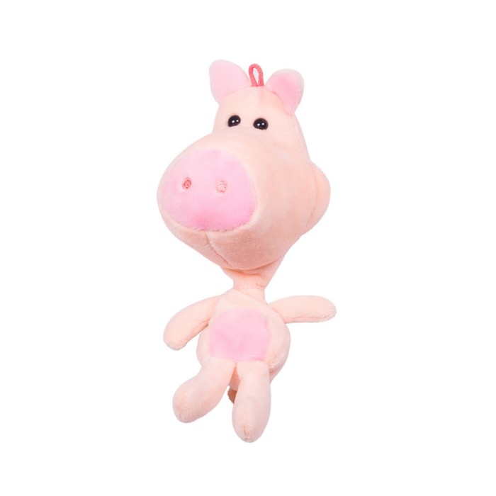 Мягкая игрушка-подвеска Свинка, 20 см