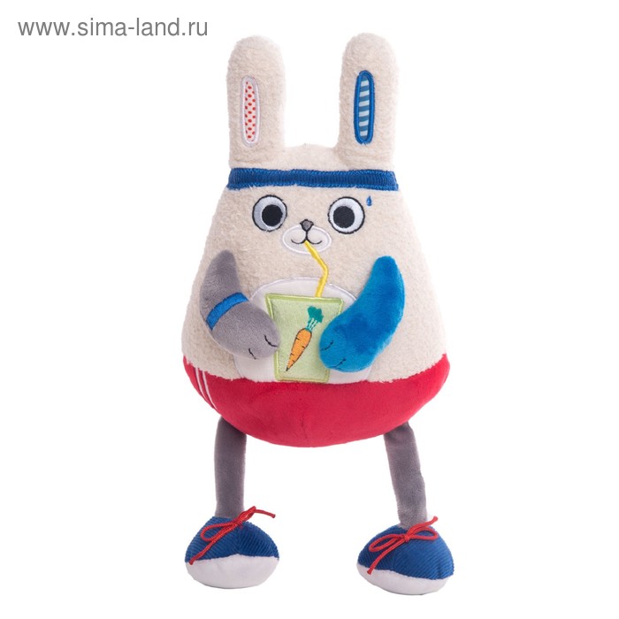 Мягкая игрушка «Заяц-энергетик», 15 см