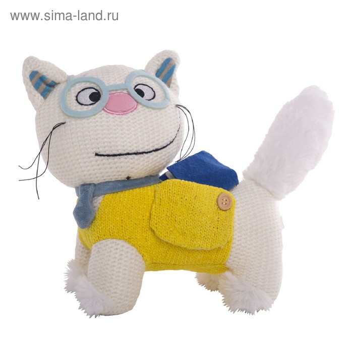 

Мягкая игрушка «Кот ботаник», 23 см
