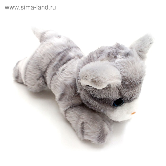 Мягкая игрушка «Котёнок», цвет серый, 23 см