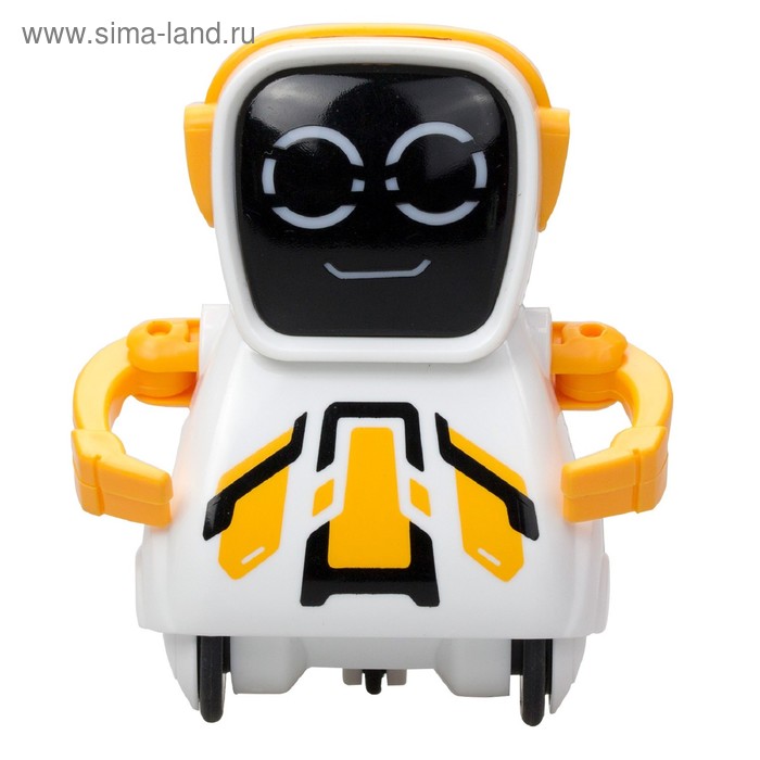 Робот «Покибот», цвет жёлтый, квадратный робот покибот желтый квадратный