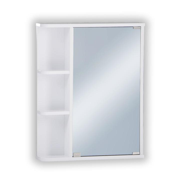 Шкаф-зеркало Стандарт-55 левый 70 см х 55 см х 12 см