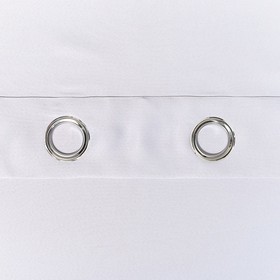 

Штора портьерная «Этель» 270×300 см, блэкаут на люверсах, цвет металл, пл. 210 г/м², 100% п/э