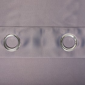 

Штора портьерная «Этель» 145×250 см, блэкаут на люверсах, цвет серый, пл. 210 г/м², 100% п/э