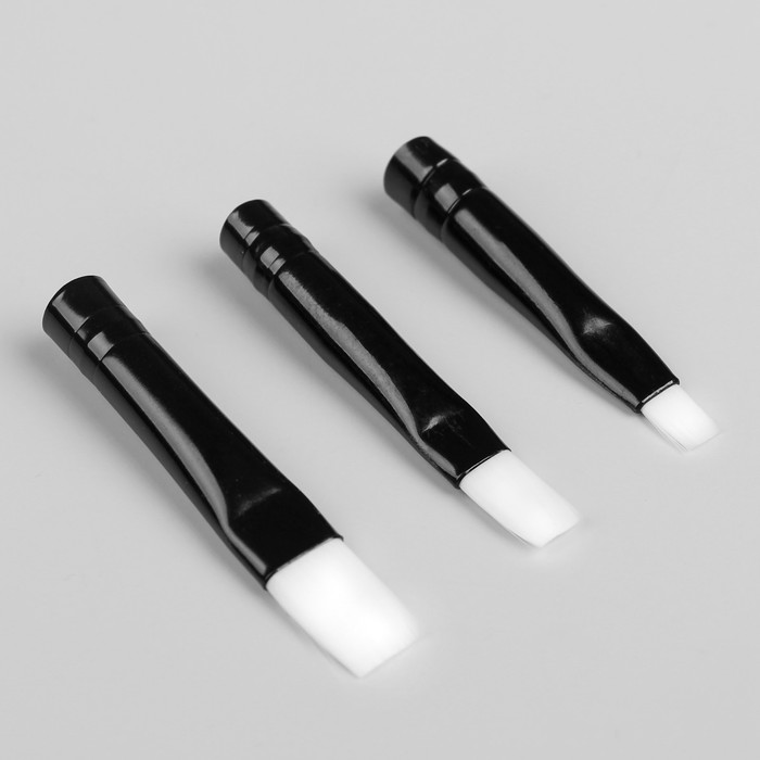 Набор кистей для дизайна ногтей, 7шт, цвет бежевый