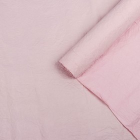 Бумага упаковочная 'Эколюкс двухцветная', пыльная роза - розовый, 0,7 x 5 м Ош