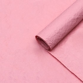 Бумага упаковочная 'Эколюкс', пыльная роза, 0,7 x 5 м Ош
