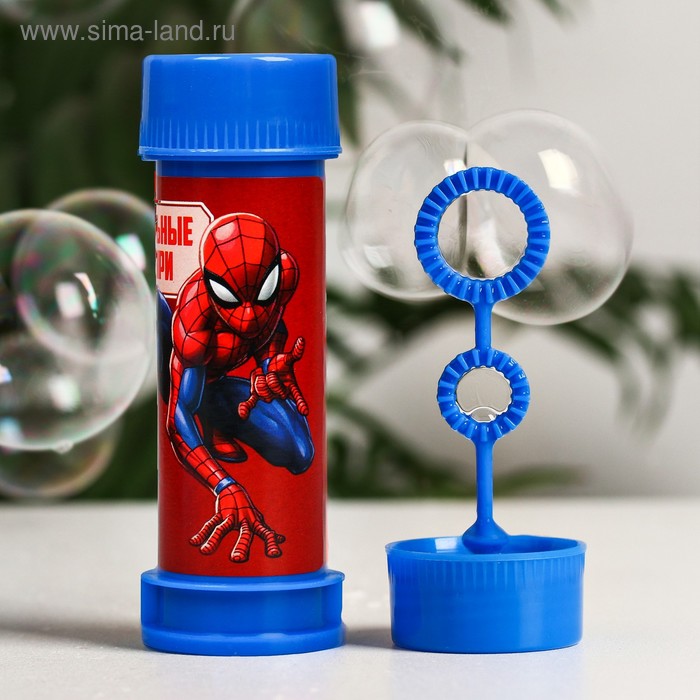Мыльные пузыри, Человек-паук, 45 мл мыльные пузыри человек паук 45 мл