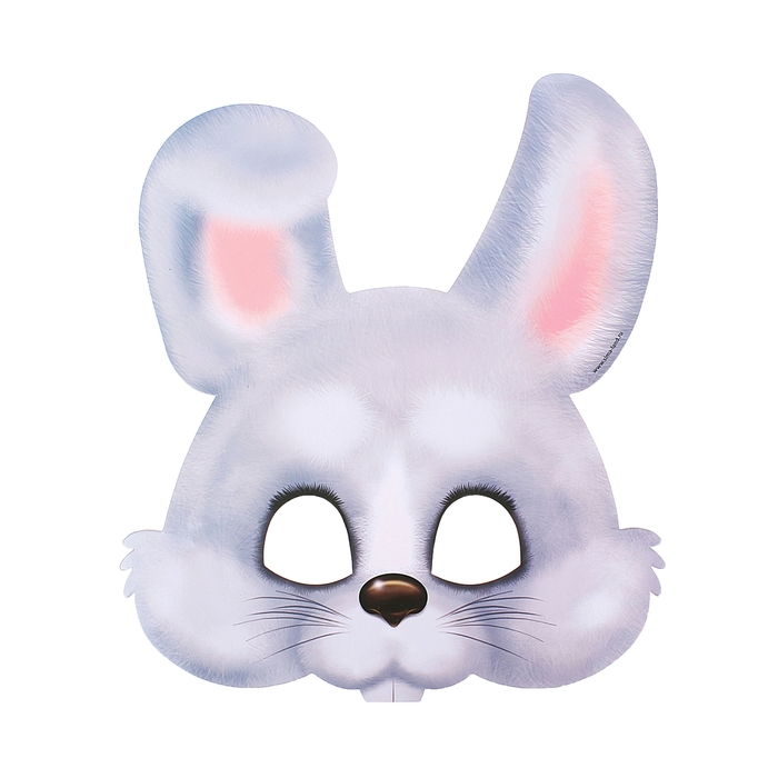 Маска карнавальная "Зайка"