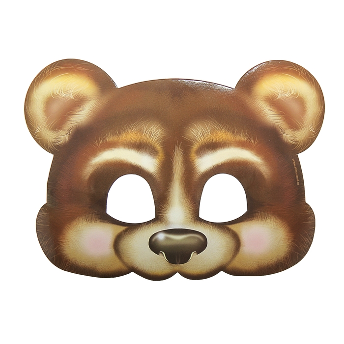 Маска карнавальная "Мишка"