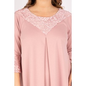 

Платье женское, размер 52, цвет розовый