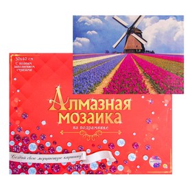 

Алмазная мозаика с полным заполнением, 30 × 40 см «Голландский пейзаж»