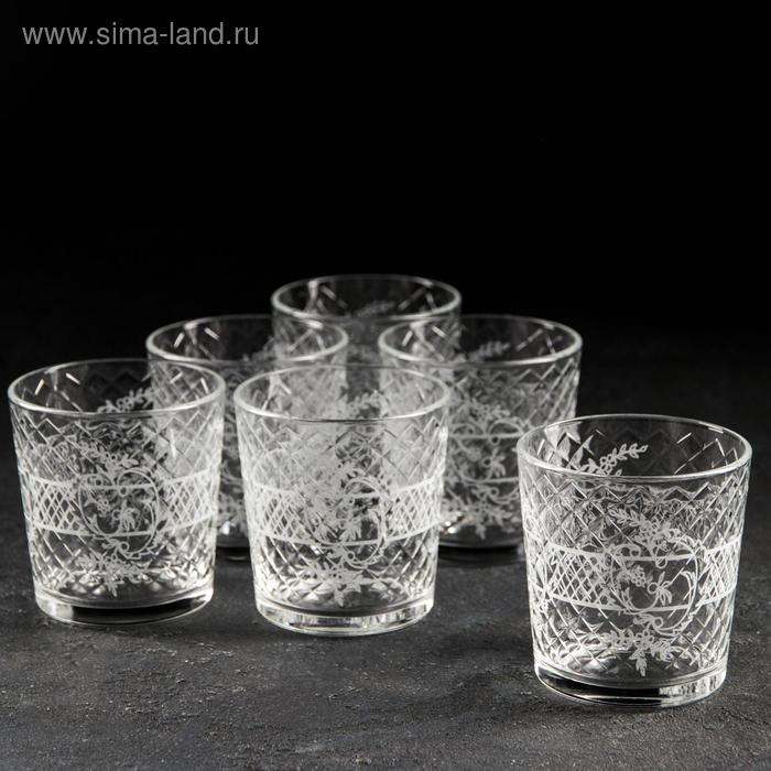 фото Набор стаканов 250 мл с гравировкой «ассоль», 6 шт gidglass