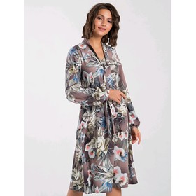 

Платье женское, размер 46, цвет светло-коричневый