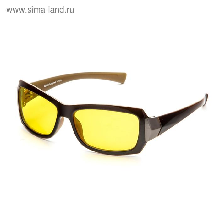 фото Водительские очки spg «непогода | ночь» luxury, ad050 коричнево-бежевые