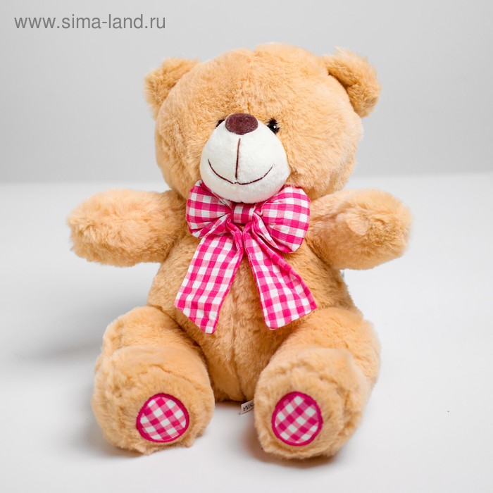 

Мягкая игрушка «Мишутка с бантом», цвета МИКС