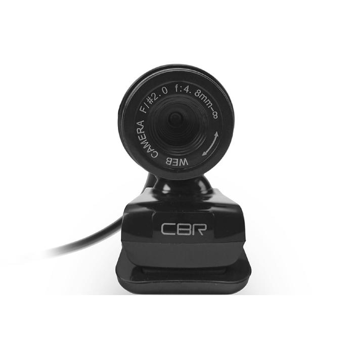 

Веб-камера CBR CW 830M Black, 0.3 МП, 640х480, USB 2.0, микрофон, чёрная