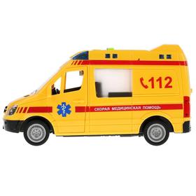 

Машина Mercedes-Benz Sprinter реанимация, 22 см, свет, звук, инерция