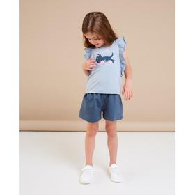 

Майка для девочки KAFTAN "Kitten" р.30 (98-104), серый