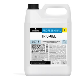 Моющее средство Trio-gel с хлором, 5л Ош