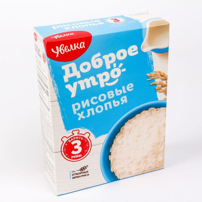 

Хлопья УВЕЛКА рисовые 400г