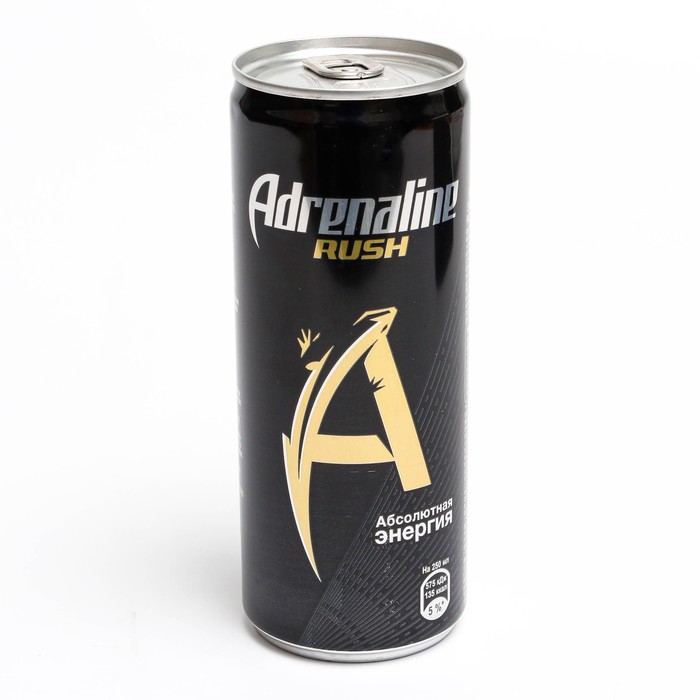 

Энергетический напиток ADRENALINE Rush 0,25л ж/б