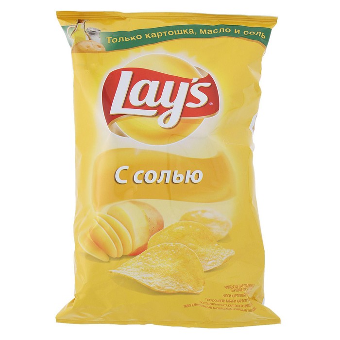 

Чипсы Lay's 140-150г/С Солью